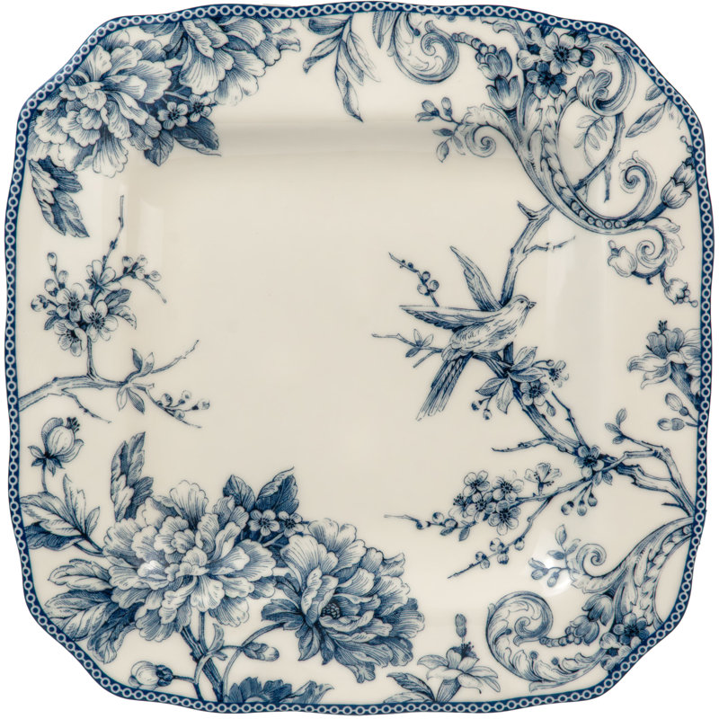 222 Fifth Adelaide 16-Piece Porcelain Floral Dinnerware Set